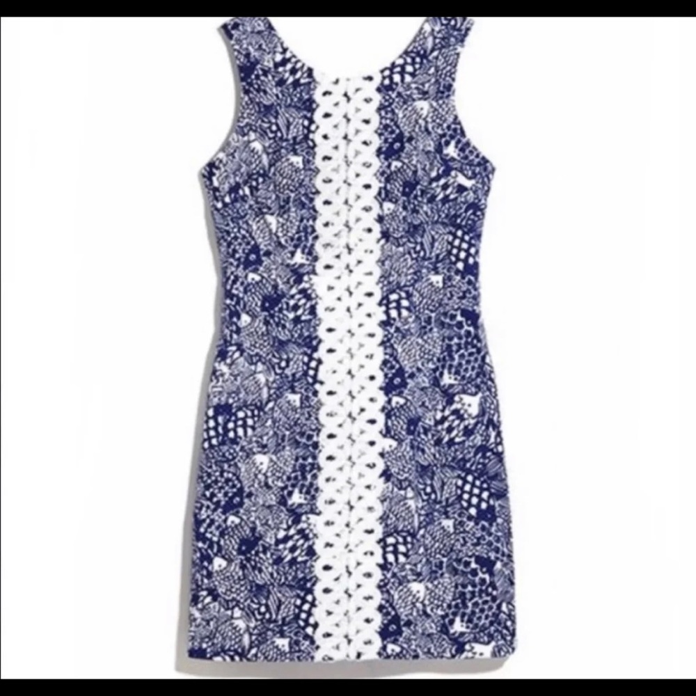 Lilly Pulitzer blue dress S NWOT